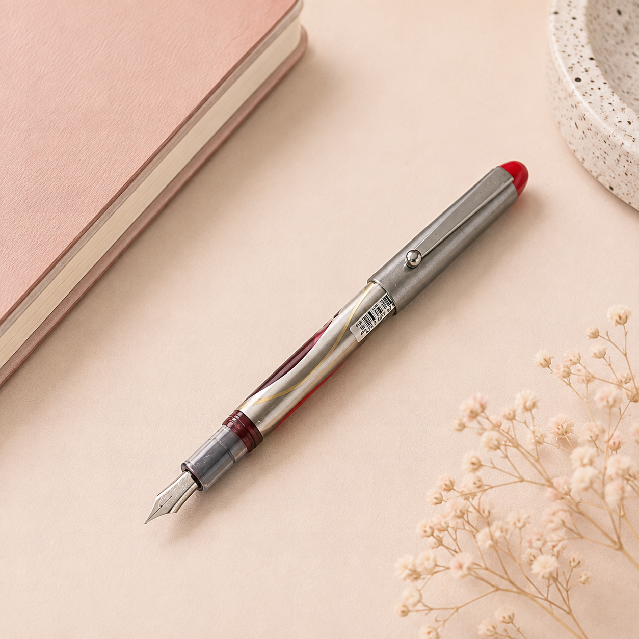 Pilot V Pen Fountain Pen – Red