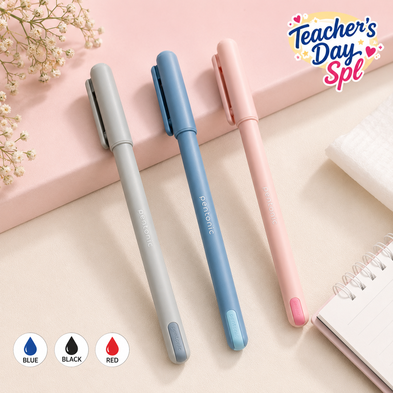 Pentonic Frost Hamper – Teacher’s Day Special | Set of 3 Pens