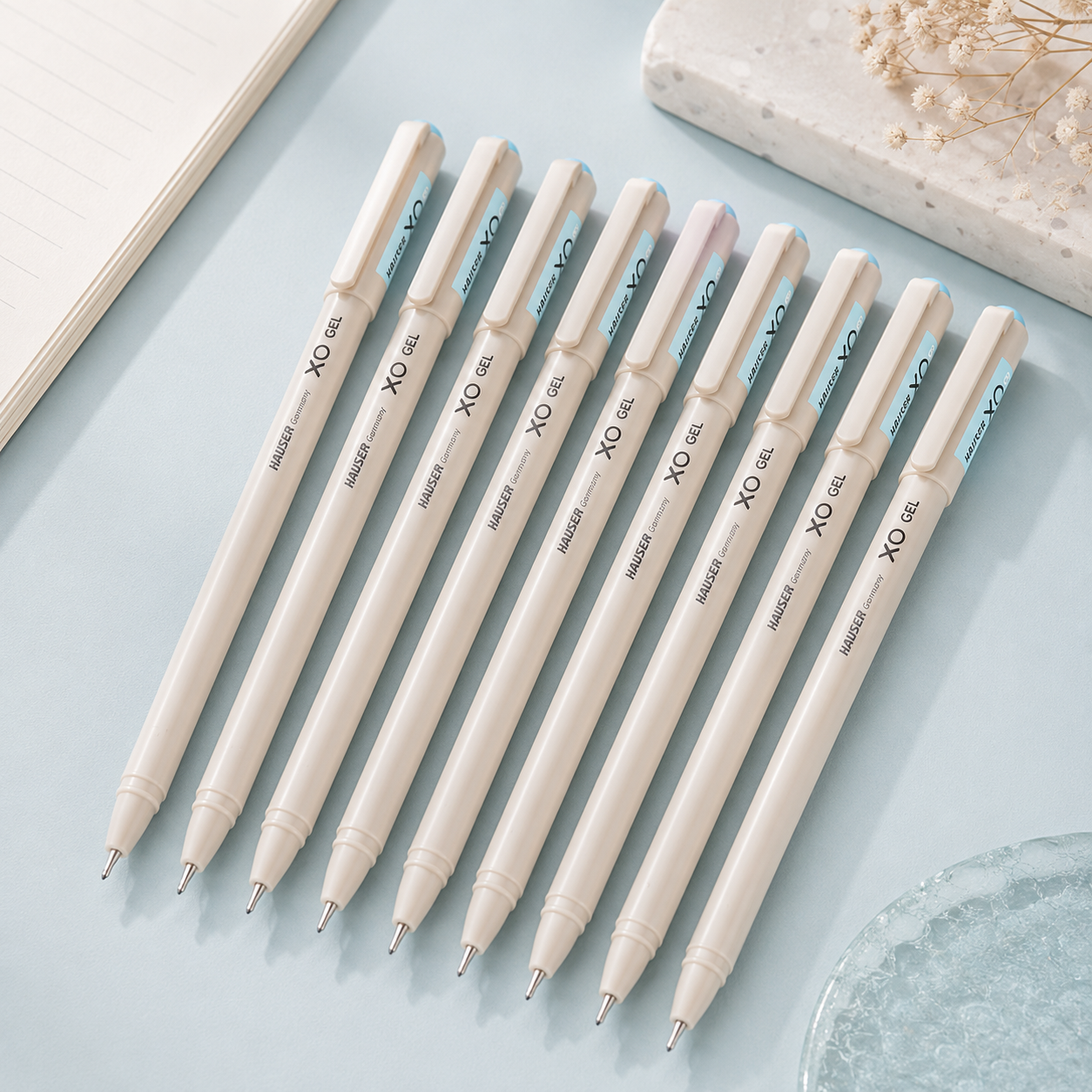 Hauser XO Glow Gel Pen | Pack of 10