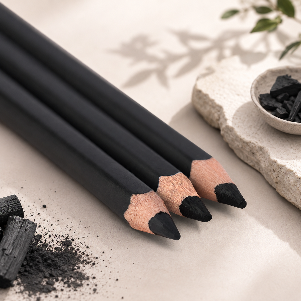 Camel Charcoal Pencils – Pack of 3 Assorted Grades