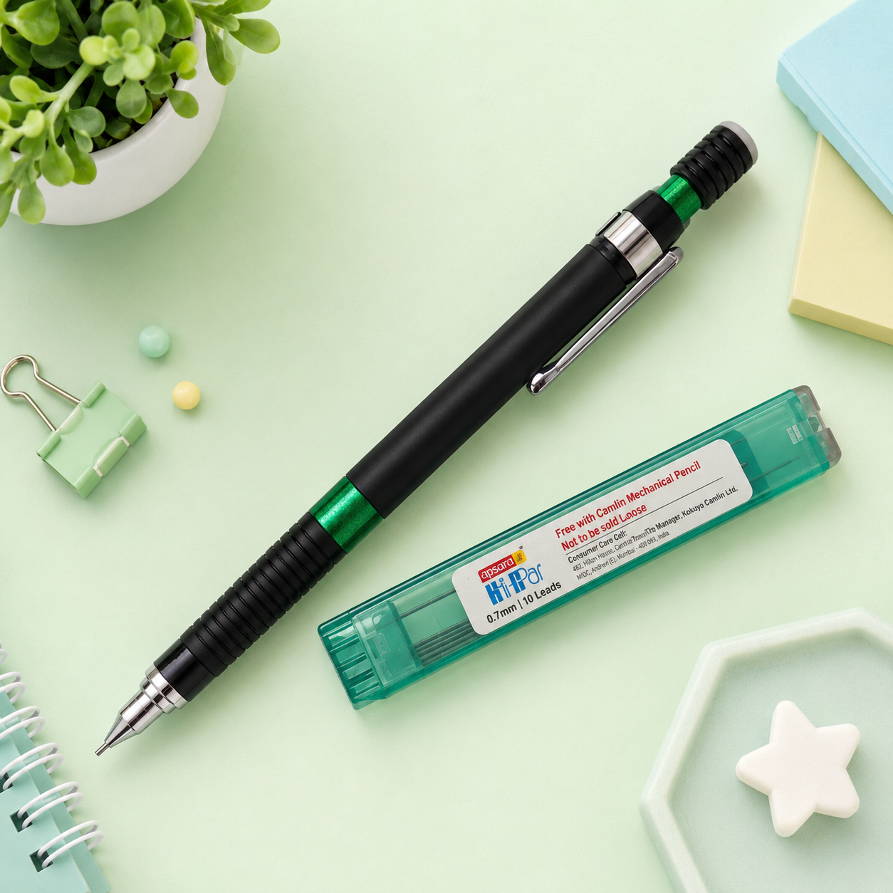 Camlin Techno 0.7 mm | Metal Mechanical Pencil