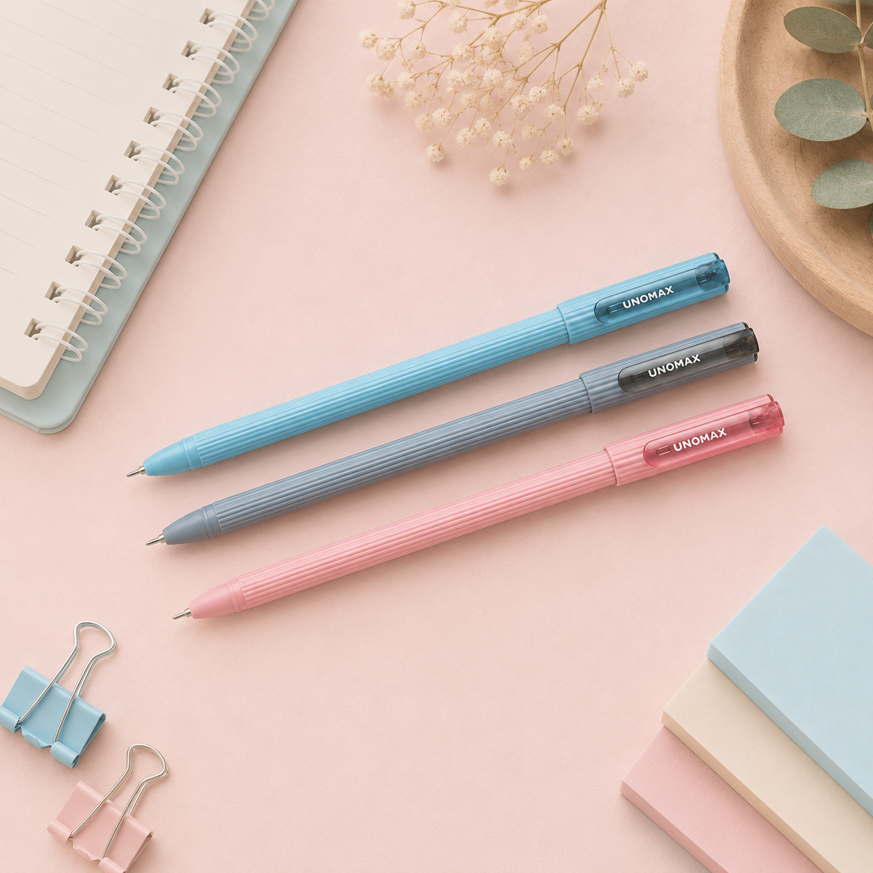 Unomax X-Line | Ball Pen | Pack of 10
