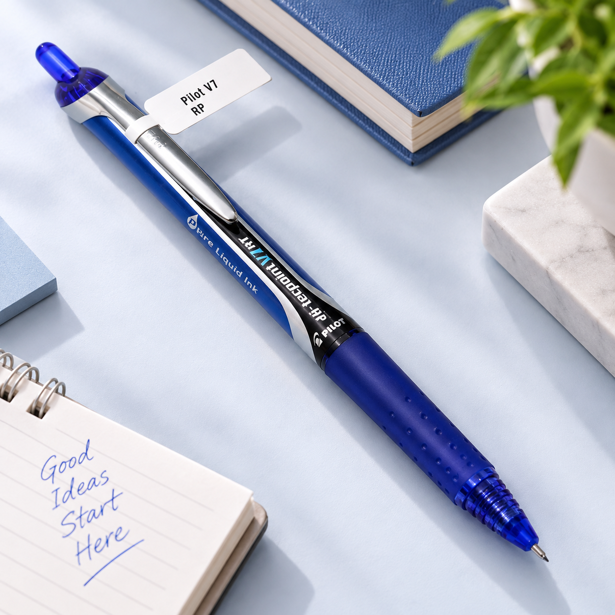Pilot Hi-Tecpoint V7 RT – 0.7 mm Retractable Rollerball Pen