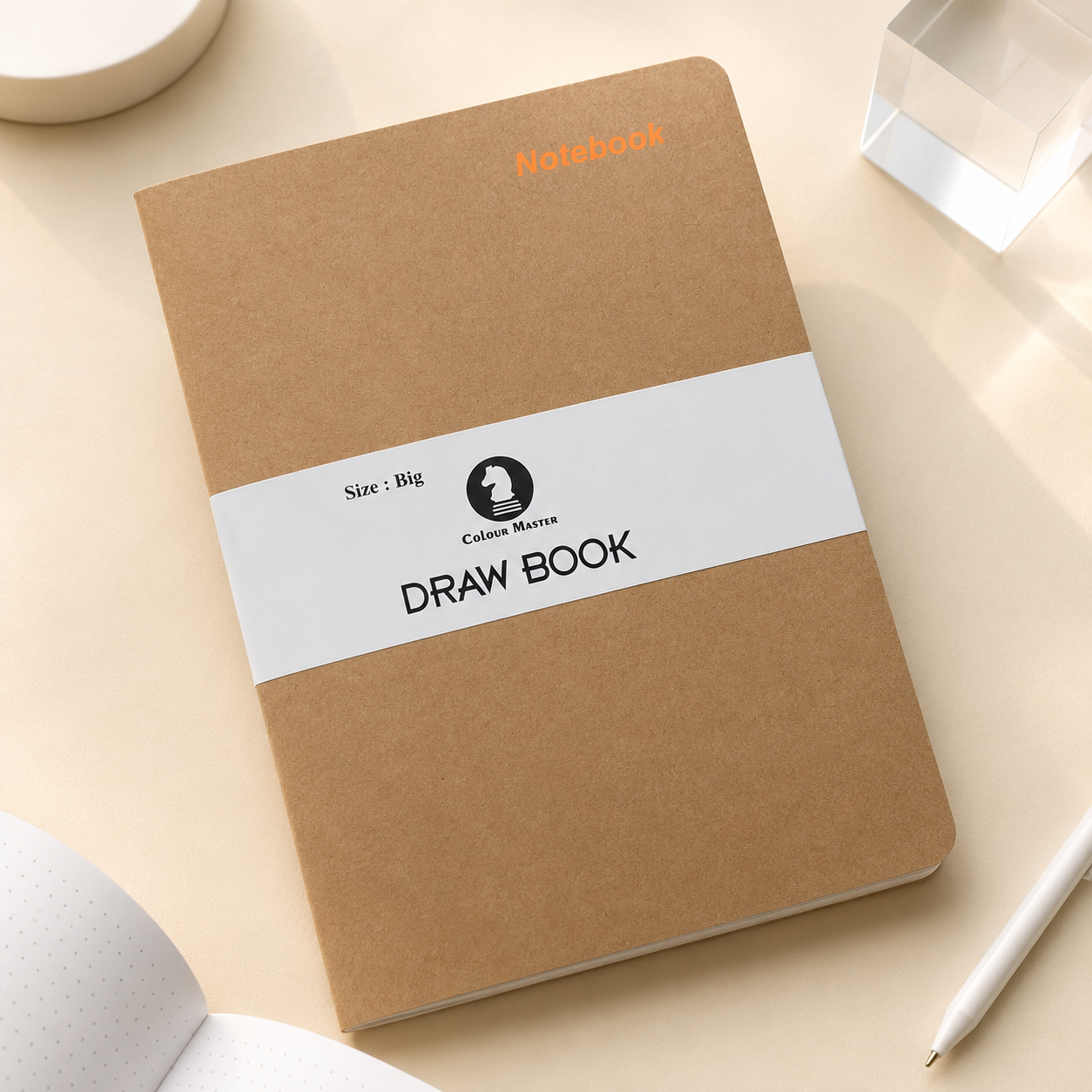 Colour Master Draw Book – Dotted Pages