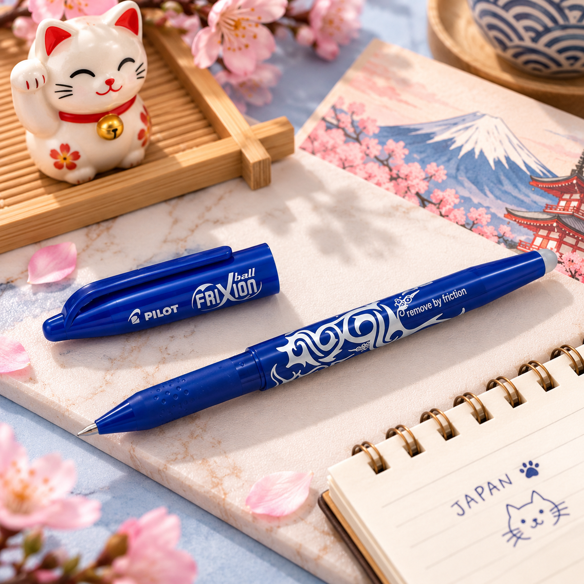 Pilot FriXion Ball Erasable Liquid Ink Rollerball Pen – 0.7 mm