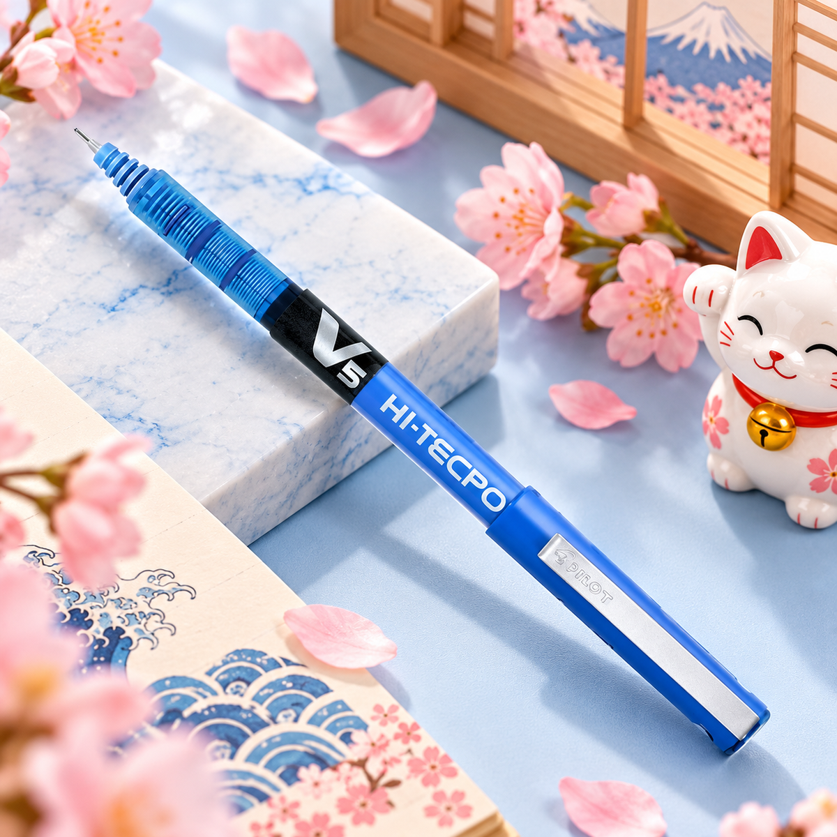 Pilot Hi-Tecpoint V5 Liquid Ink Rollerball Pen – 0.5 mm