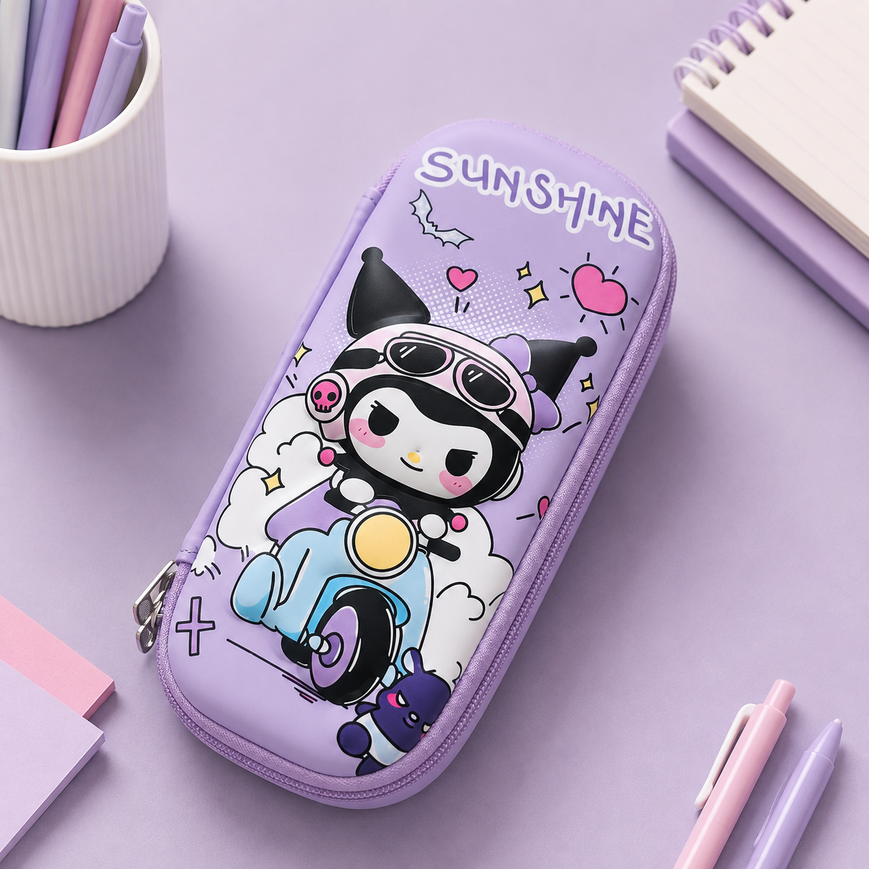 3D EVA Pouch + Free Flair Space Kit - Kuromi