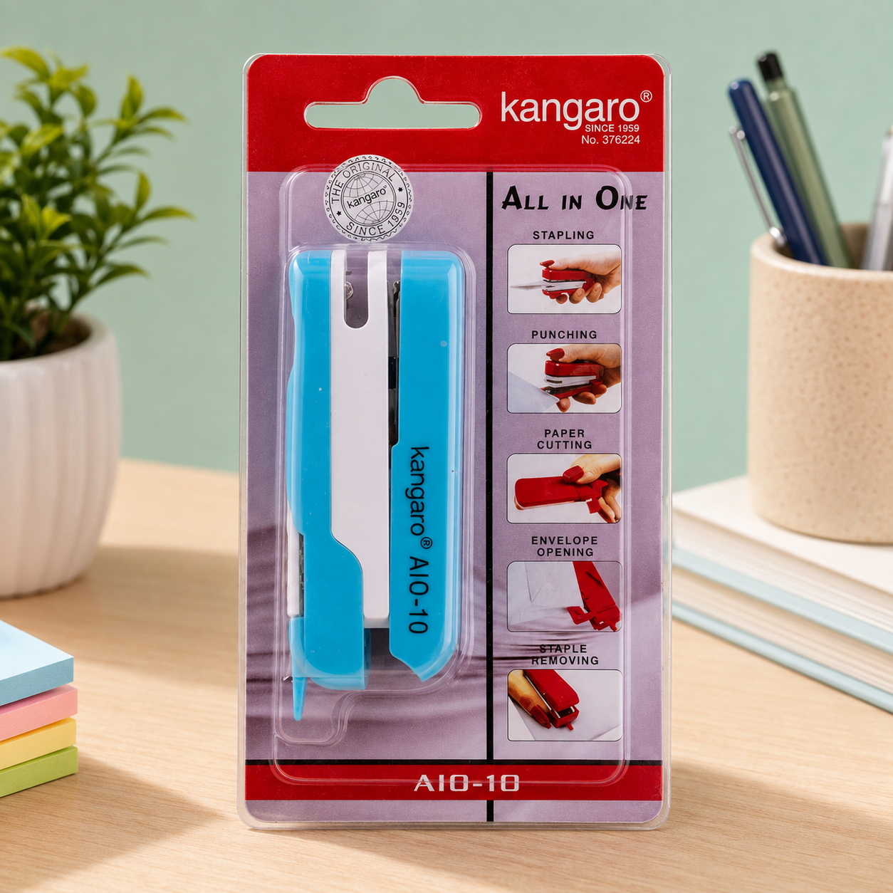 Kangaro All-in-One Stapler AIO-10