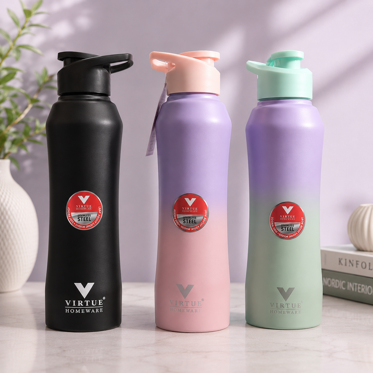 Stainless Steel Water Bottle – 1 Litre