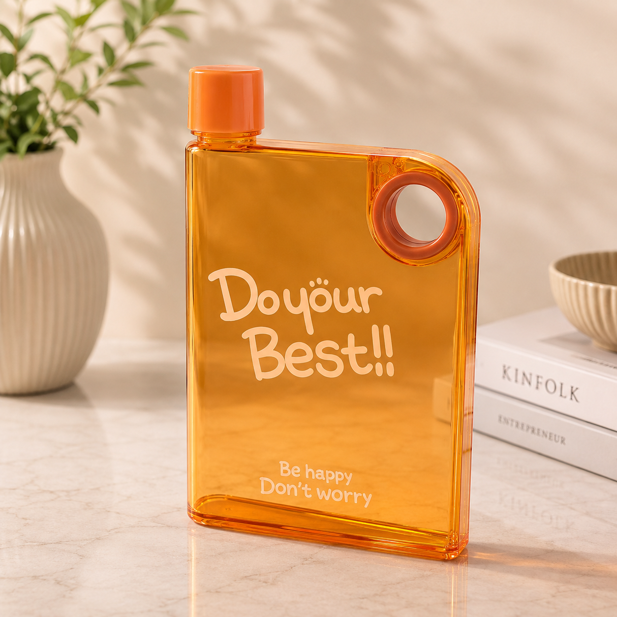 Retro Flask 380 – Flat Notebook Bottle