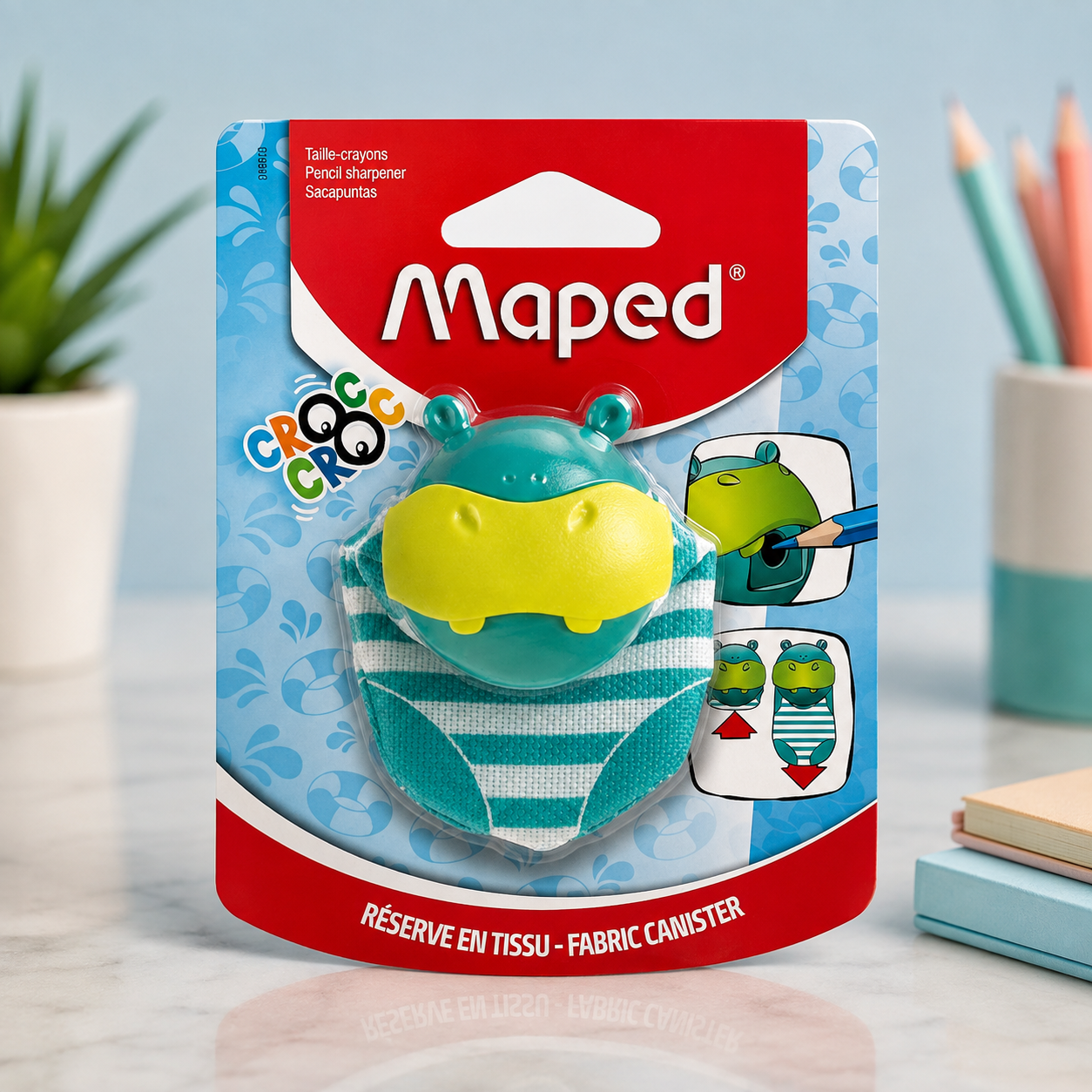 Maped Croc Croc Hippo Pencil Sharpener