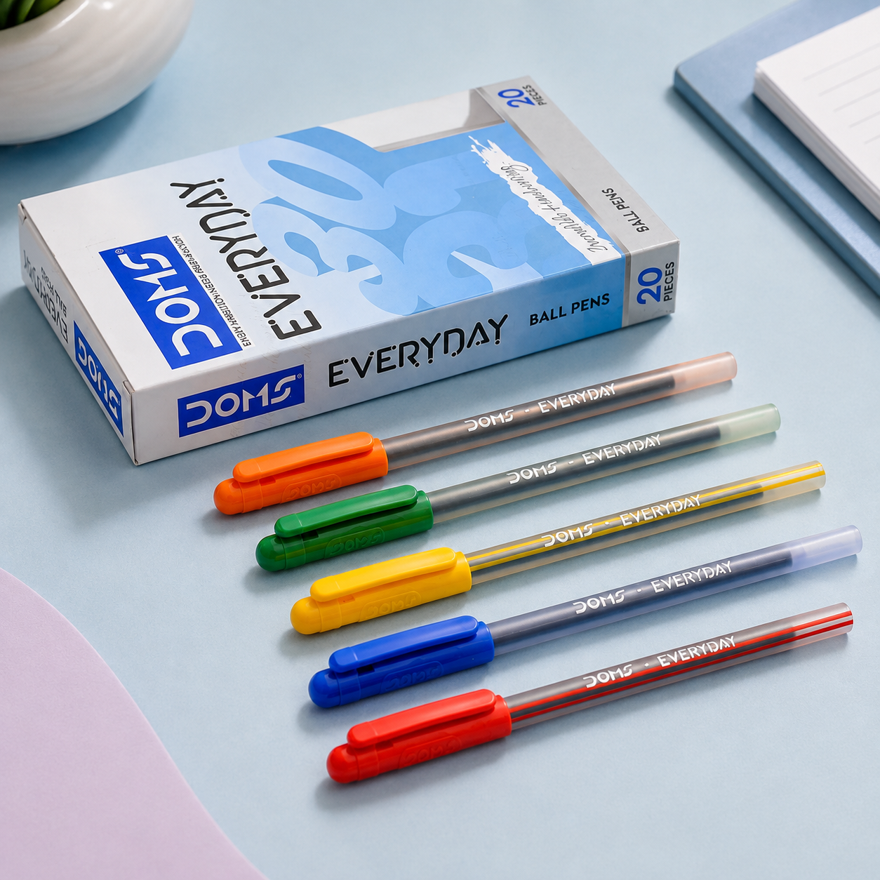 DOMS Everyday Ball Pen – Pack of 20
