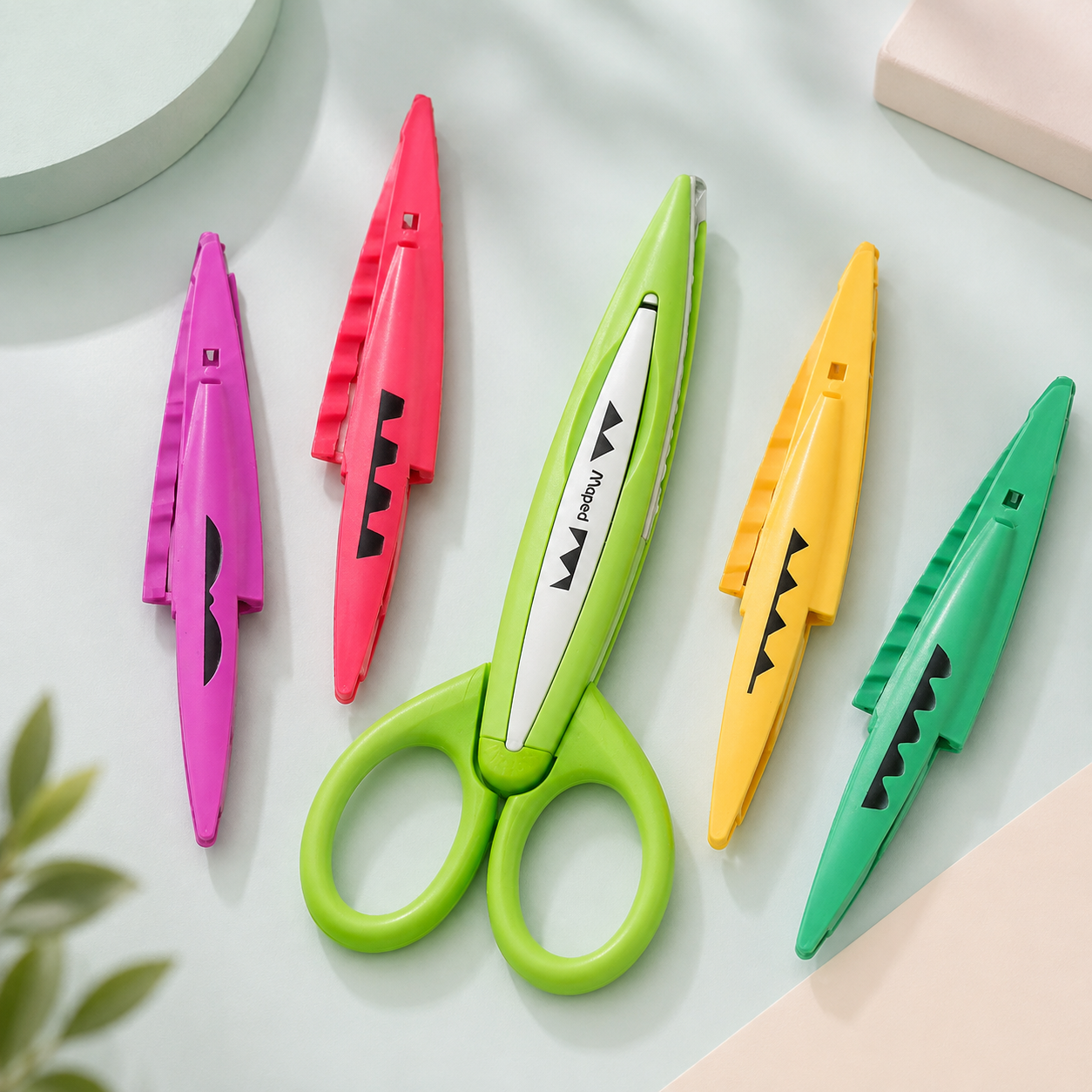 Maped Crea Cut Creative Scissors – Set of 5 Patterns