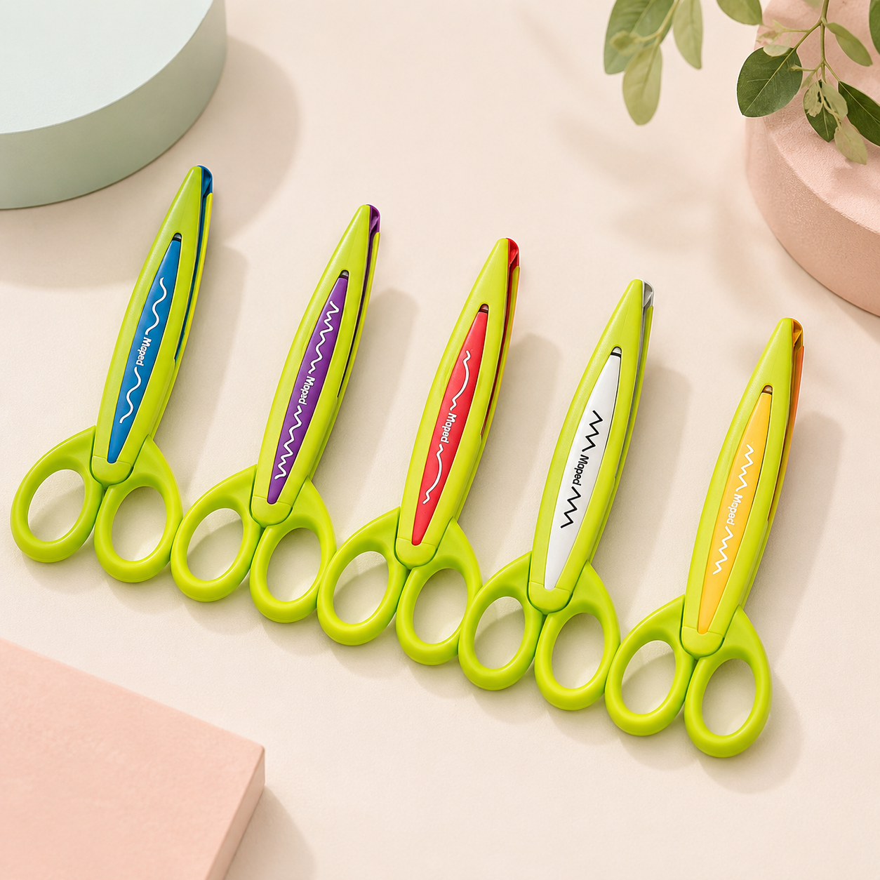 Maped Crea Cut Creative Scissors – Set of 5 Patterns