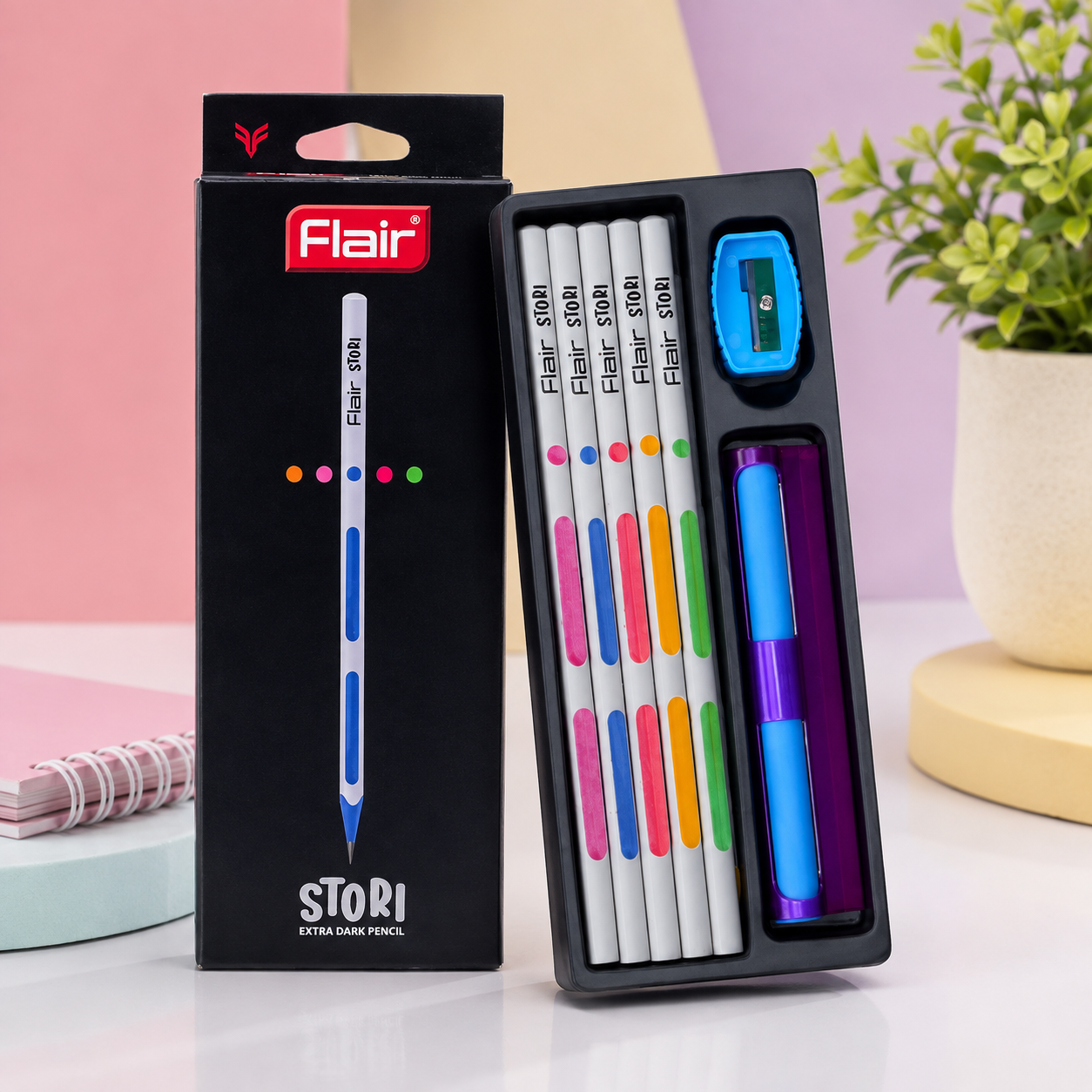 Flair Stori Xtra Dark Pencils