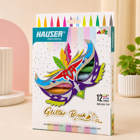 Hauser Glitter Brush Pen