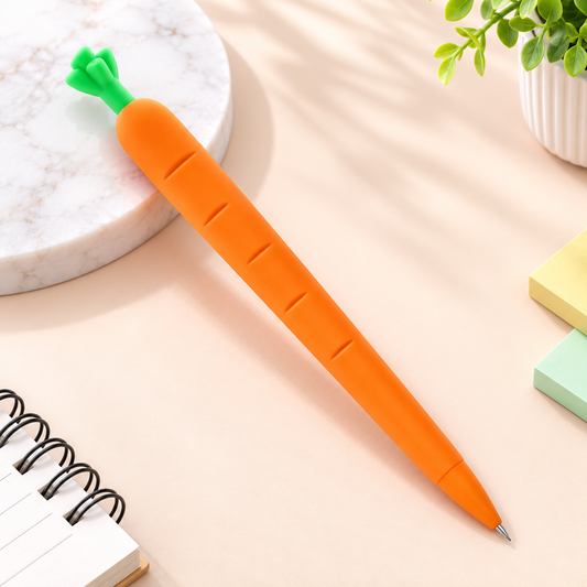 Carrot-Shaped Mechanical Pencil – 0.7 mm | Korean Stationery