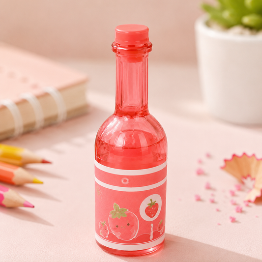 Korean Mini Mojito Bottle Erasers – Set of 6