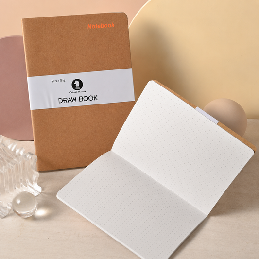 Colour Master Draw Book – Dotted Pages