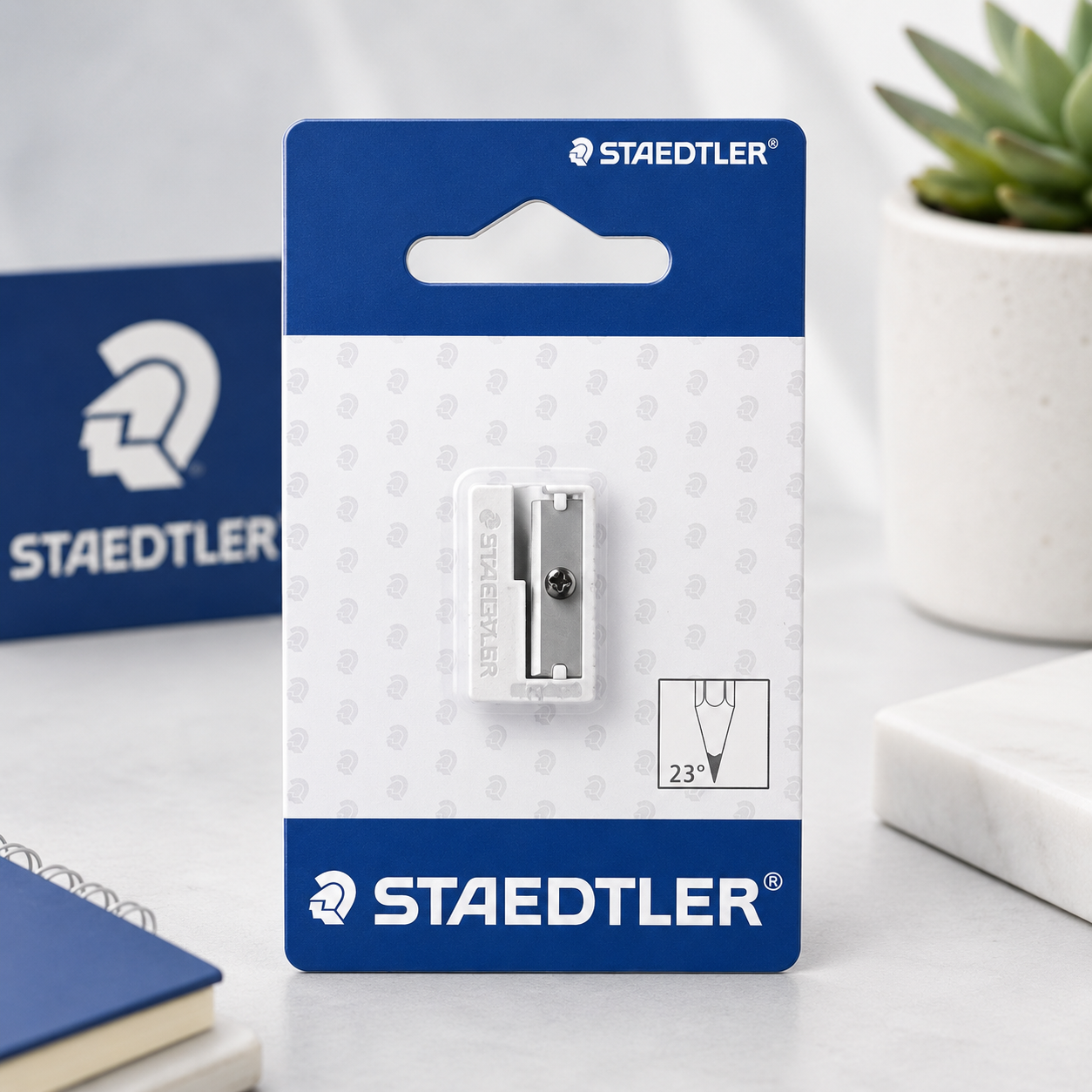 STAEDTLER Germany Metal Pencil Sharpener – Single Hole | 510 10 BK