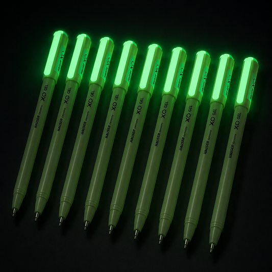 Hauser XO Glow Gel Pen | Pack of 10