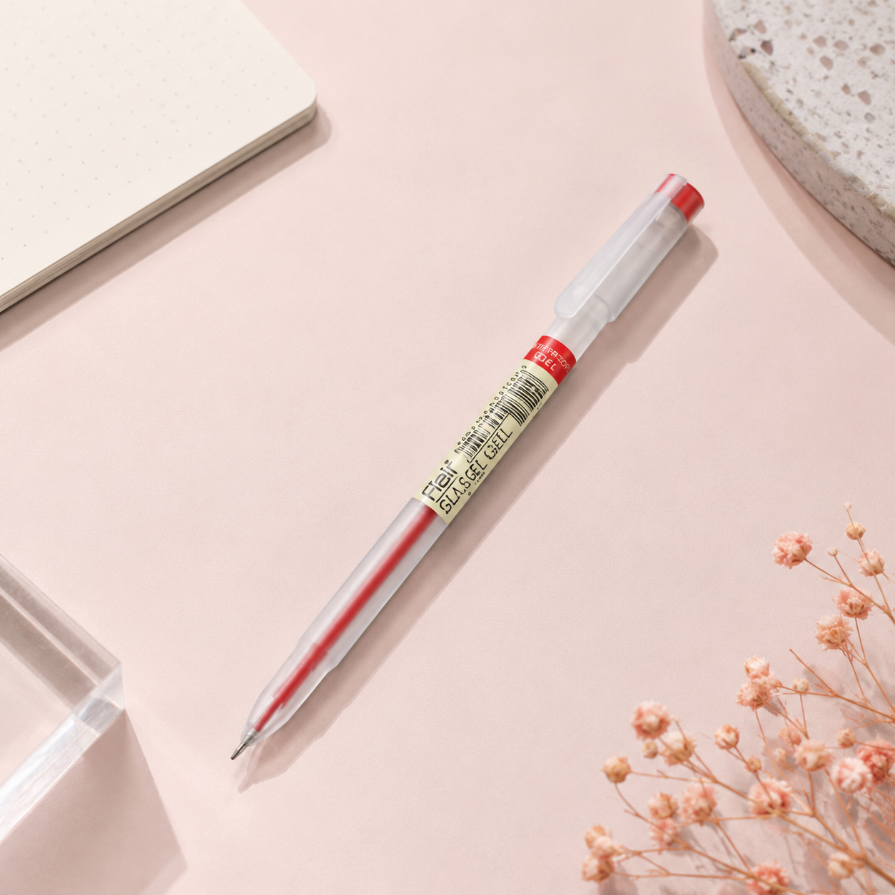 Flair Glass Gel Pens – Pack of 10
