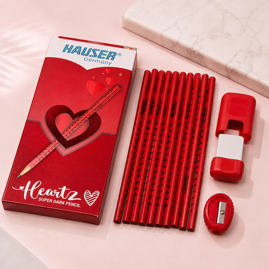 Hauser Germany Heartz Super Dark Pencils