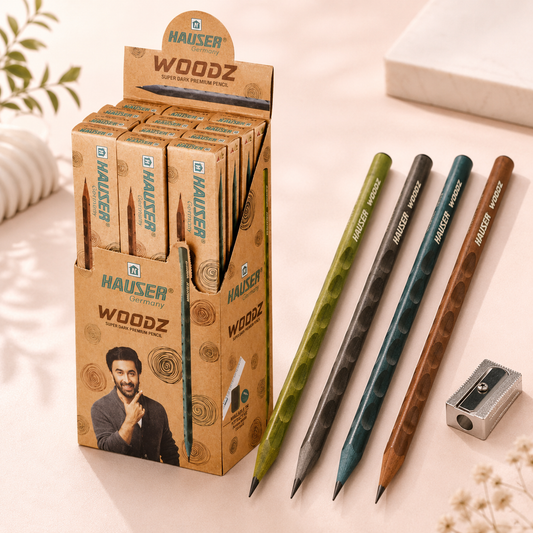 Hauser Germany Woodz Super Dark Premium Pencils