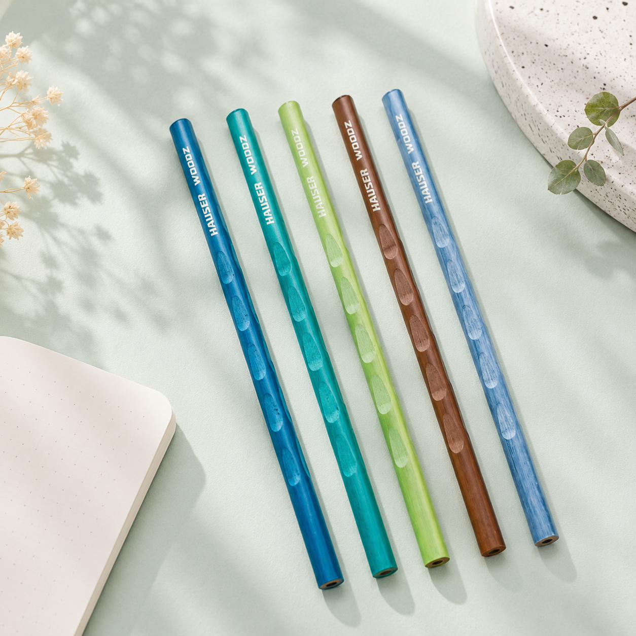 Hauser Germany Woodz Super Dark Premium Pencils