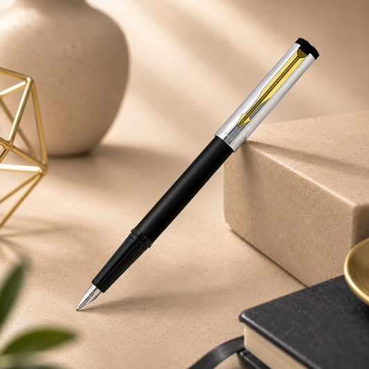 Parker Beta Premium Fountain Pen with QUINK Ink Bottle