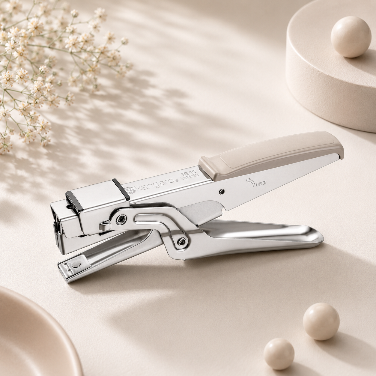 Kangaro HP-10 Stapler + 2 Pin Boxes