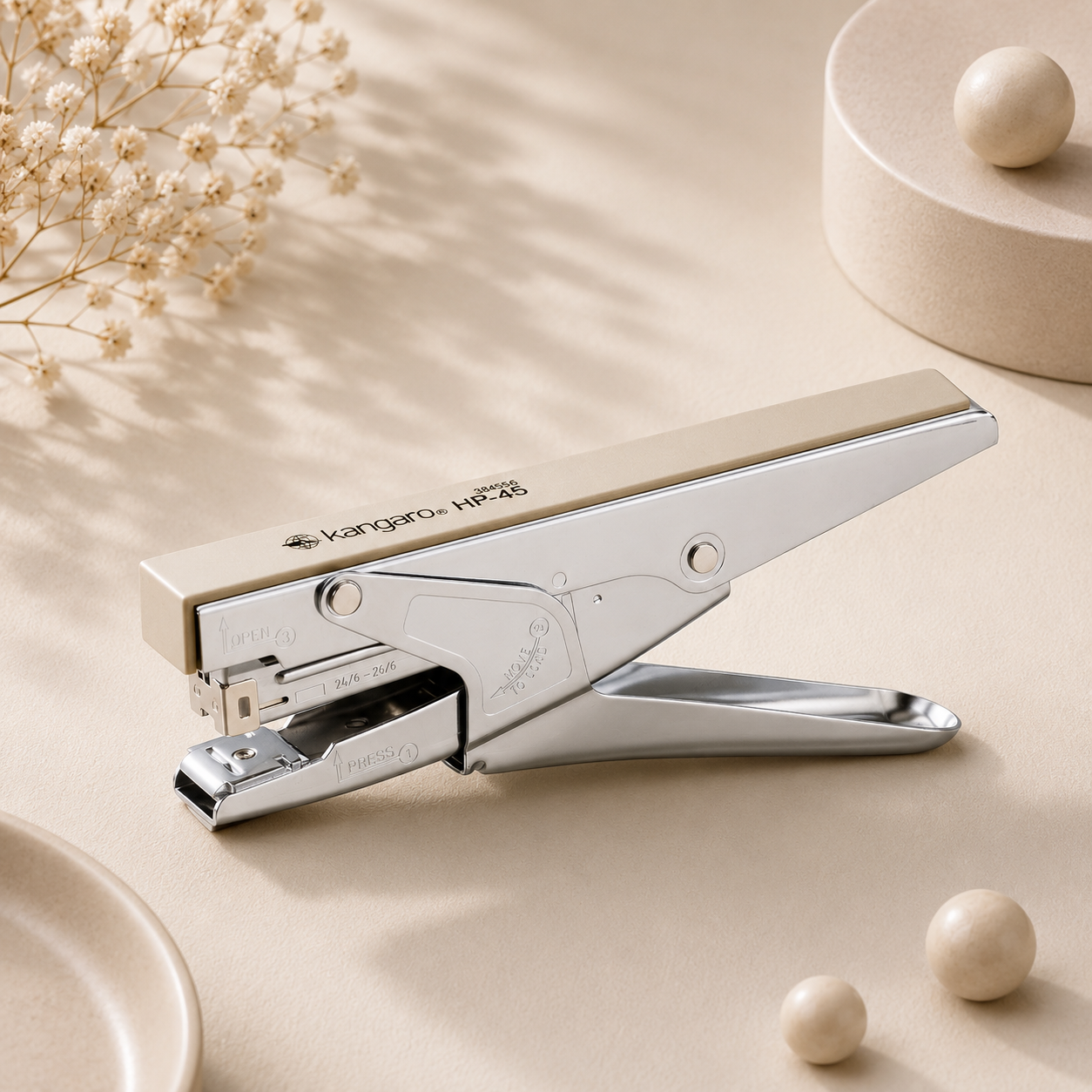 Kangaro HP-45 Stapler + 2 Pin Boxes