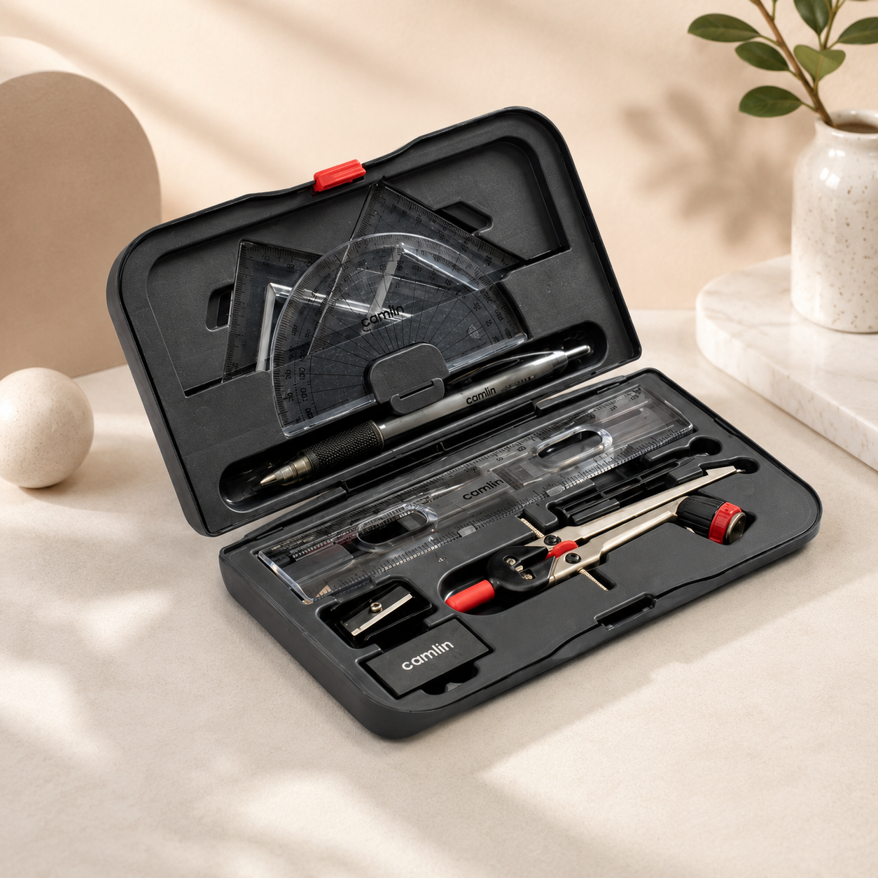 Camlin Scholar Pro Mathematical Drawing Instrument Box