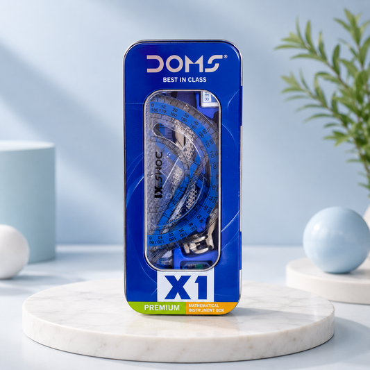 DOMS X1 Premium Mathematical Drawing Instrument Box