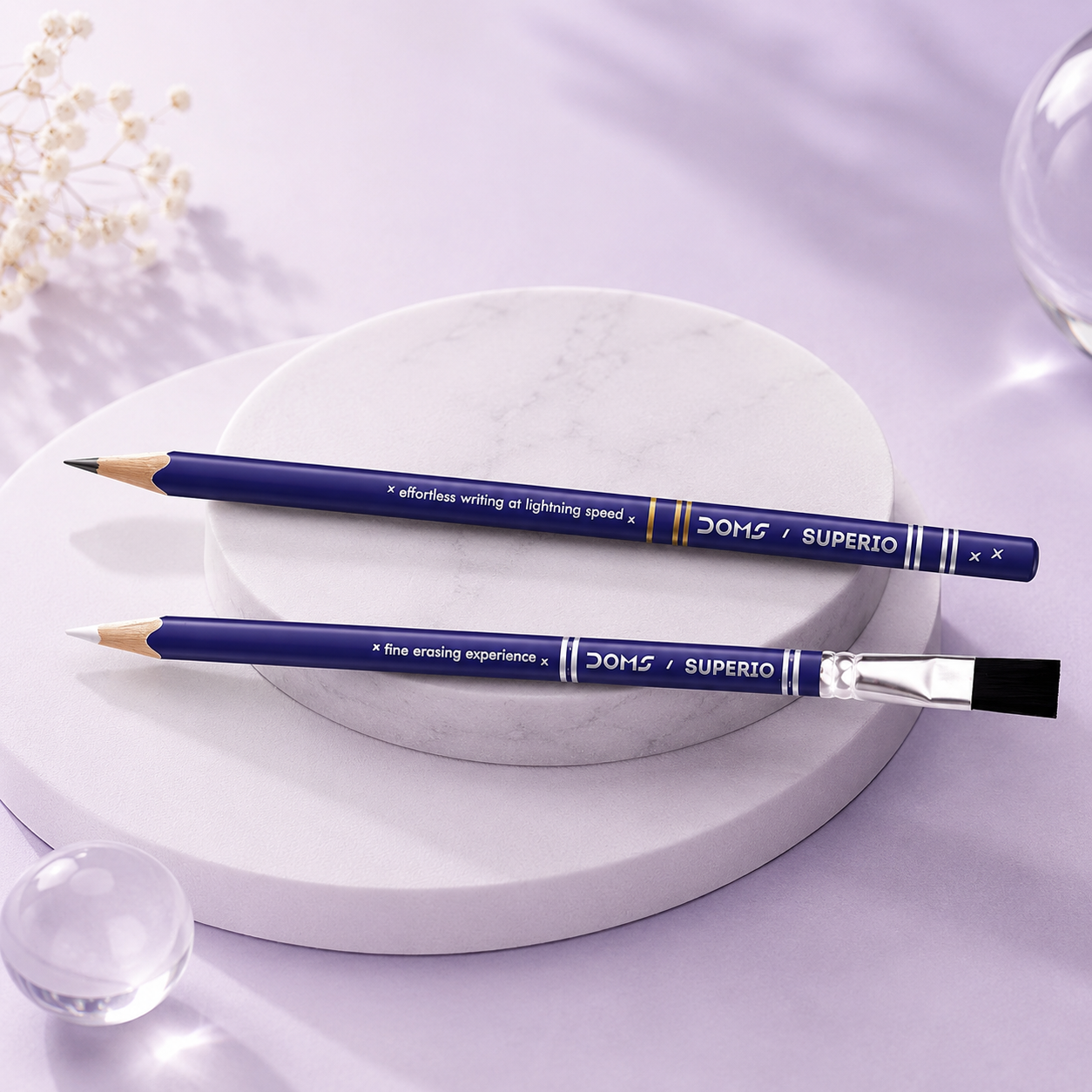 DOMS Superio Super Dark Graphite Pencils