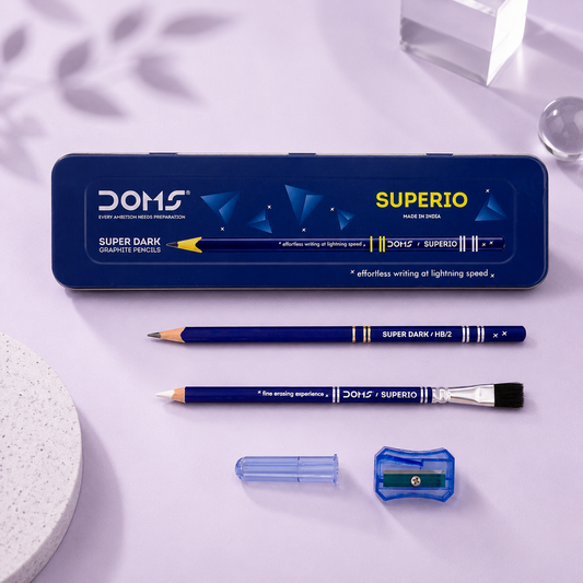 DOMS Superio Super Dark Graphite Pencils