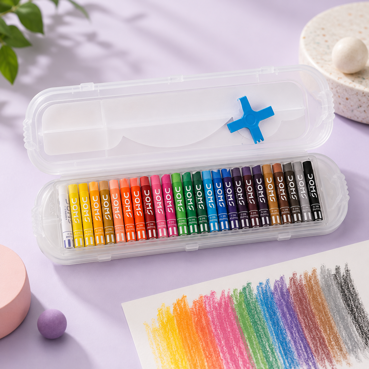 DOMS Oil Pastels – 25 Shades