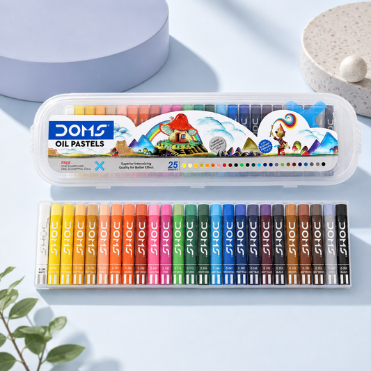 DOMS Oil Pastels – 25 Shades