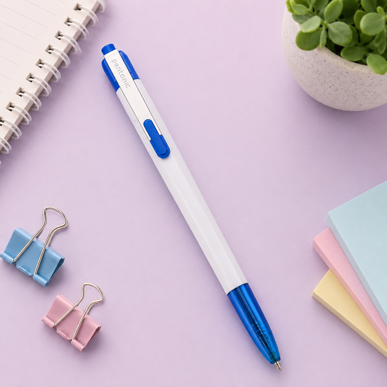 Reynolds 046 Fine Carbure | Retractable Ball Pen | Pack of 5