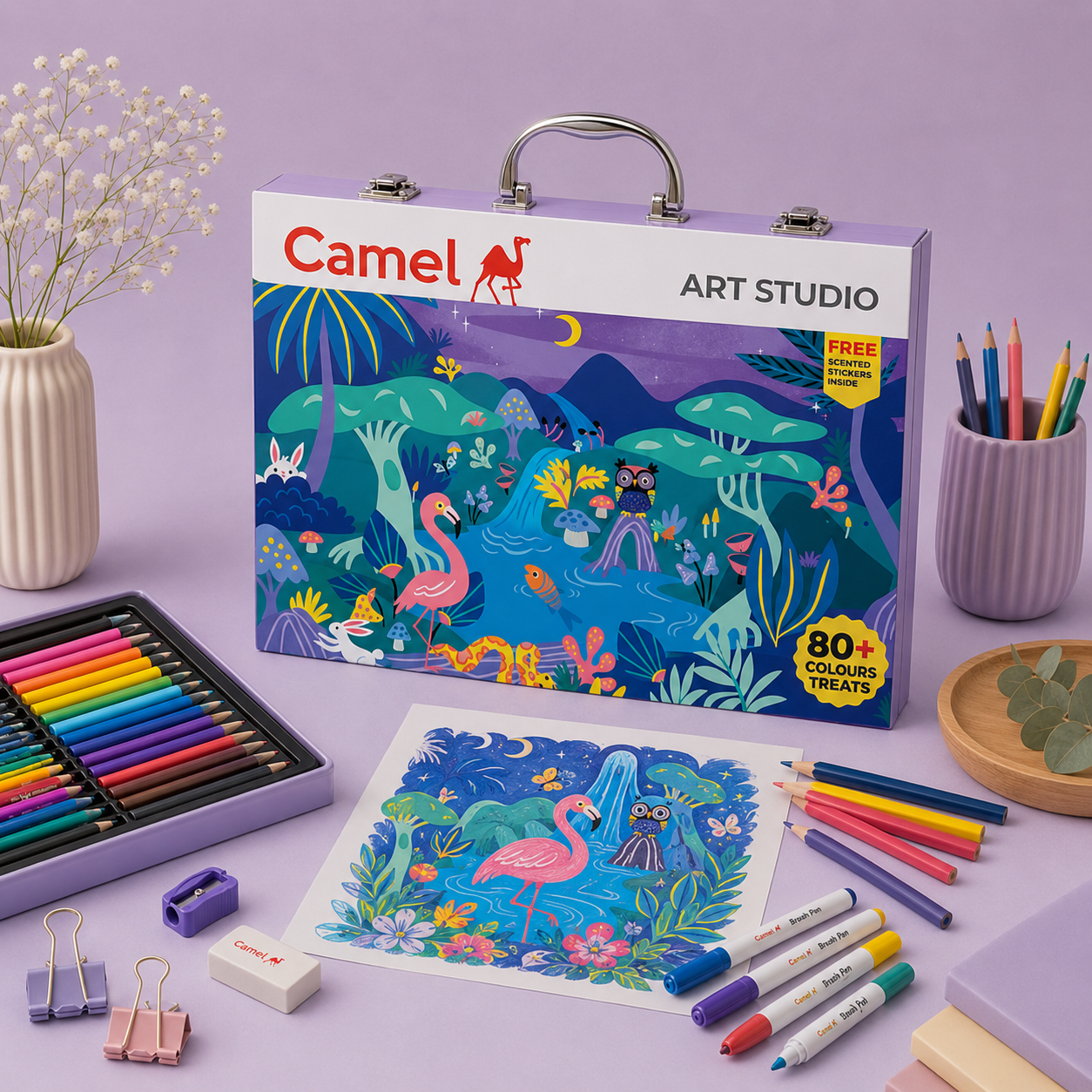 Camel Art Studio Kit | 80+ Colour Treats