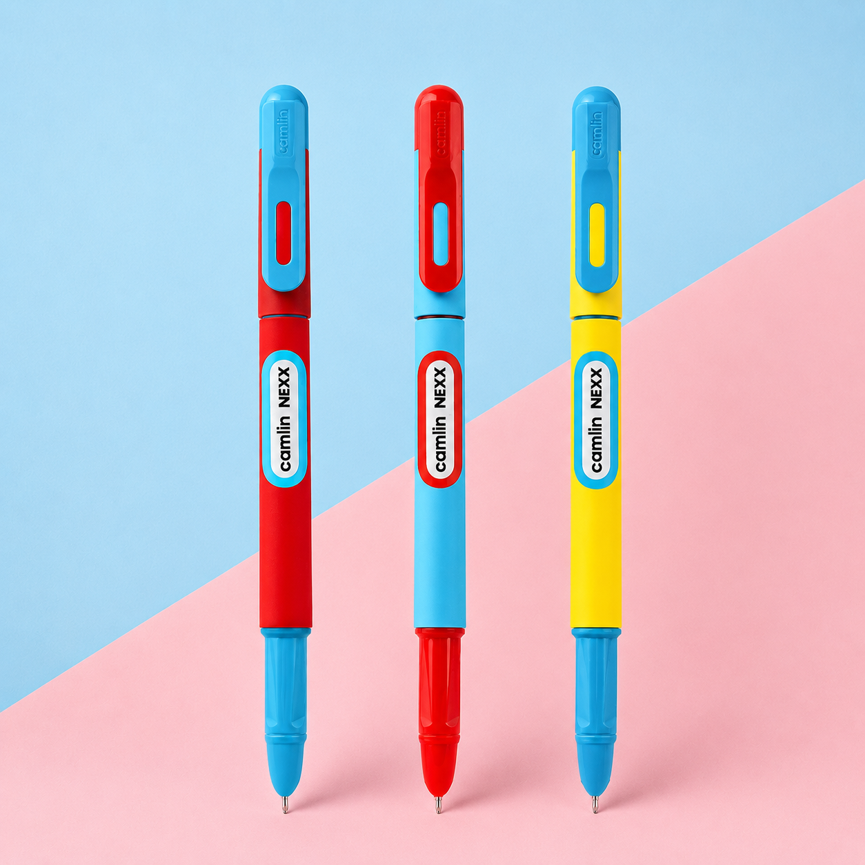 Camlin Nexx | Fountain Pen | Cartridge System | Set of 3
