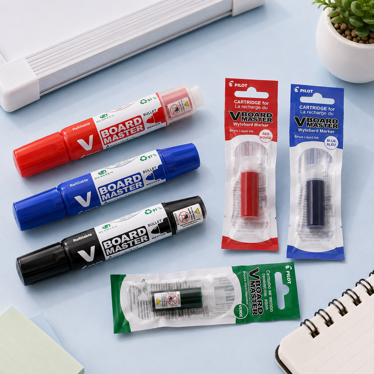Pilot V Board Master Marker + 1 Cartridge