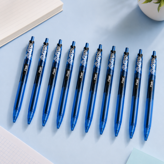 Flair Drip Gel Pen – Pack of 10