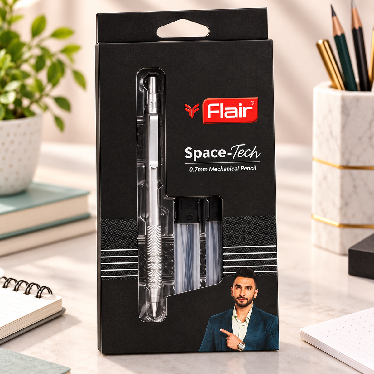 Flair Space-Tech Metal Mechanical Pencil – 0.7 mm