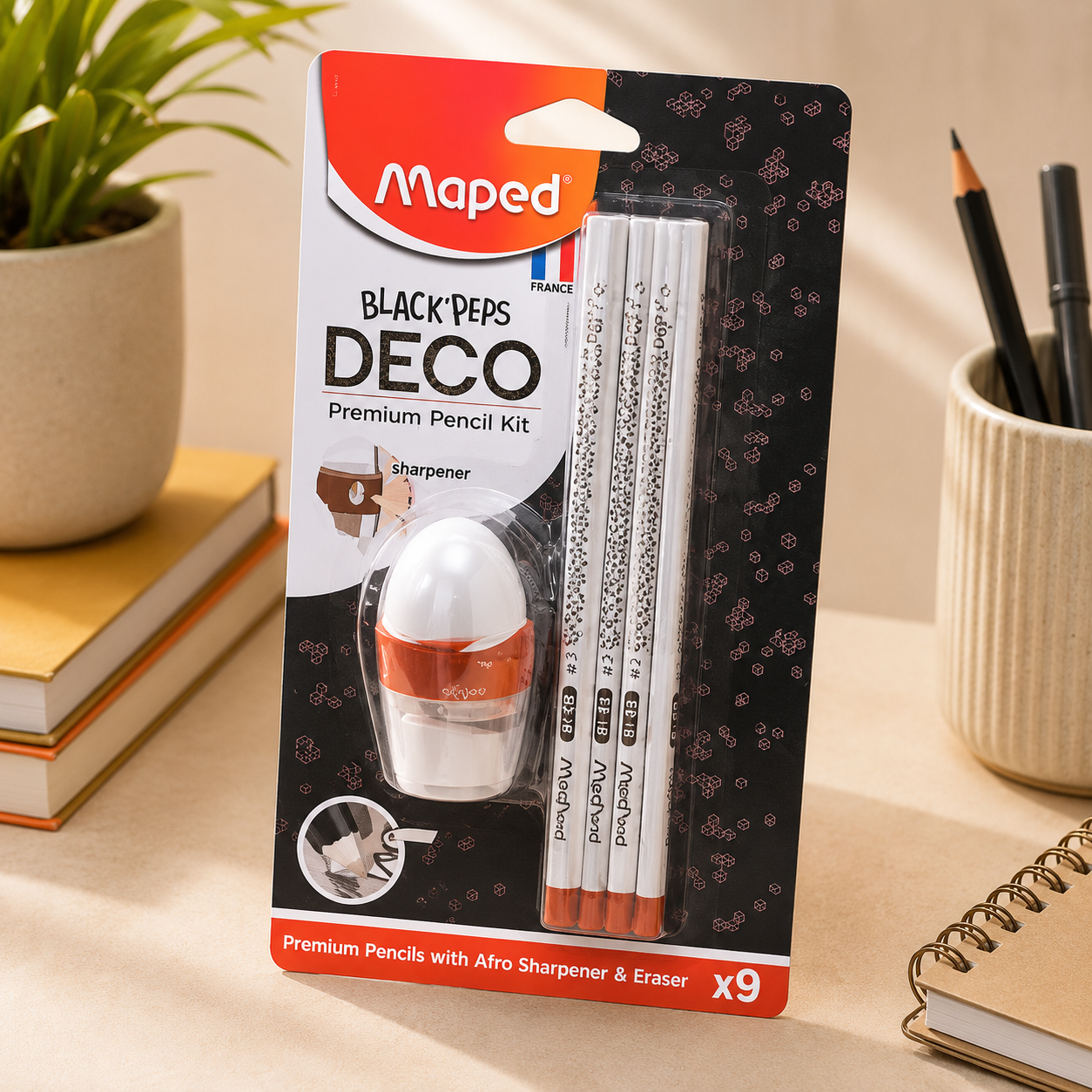 Maped Black Peps Deco Premium Pencil Kit