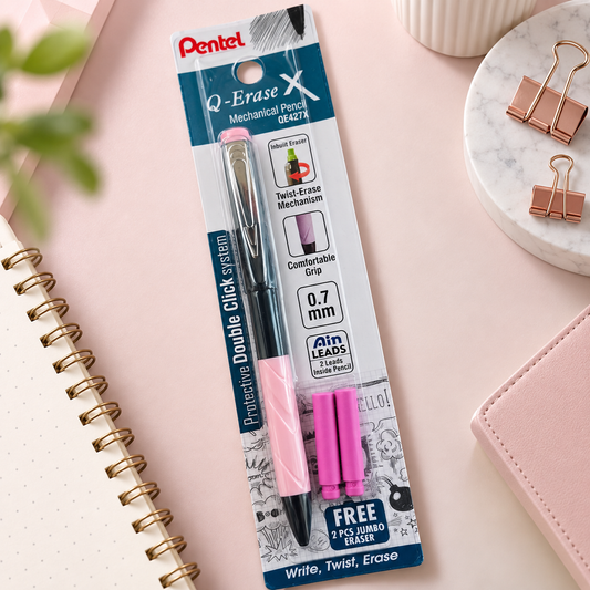 Pentel Q-Erase X 0.7 mm Mechanical Pencil