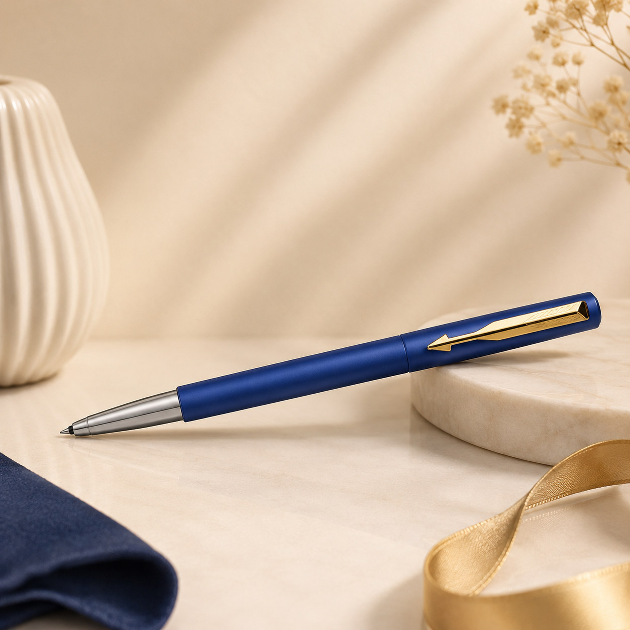 Parker Vector Standard Metallic Roller Pen