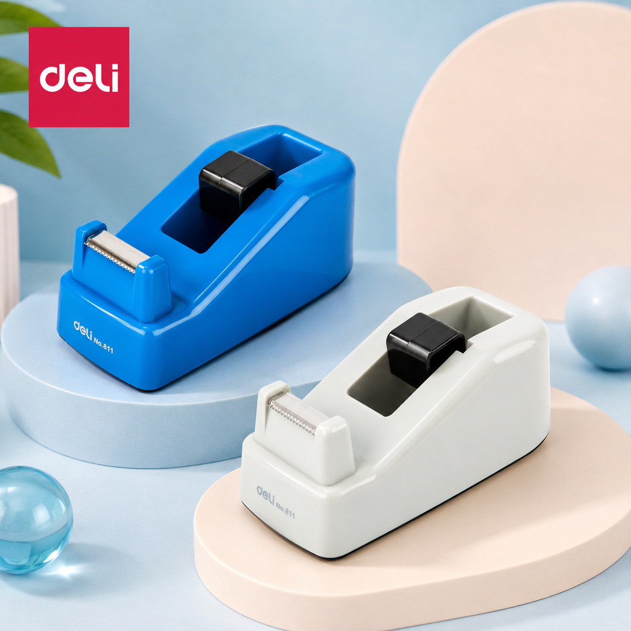 Deli 811 Tape Dispenser | For Small Tape | Imported