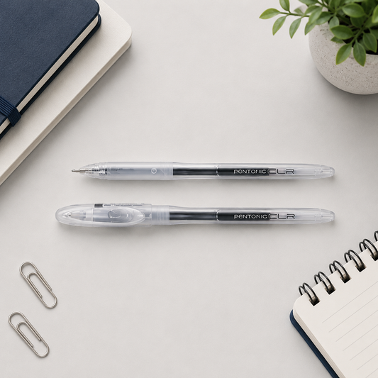 Pentonic CLR | Transparent Body | Ball Pen | Pack of 5