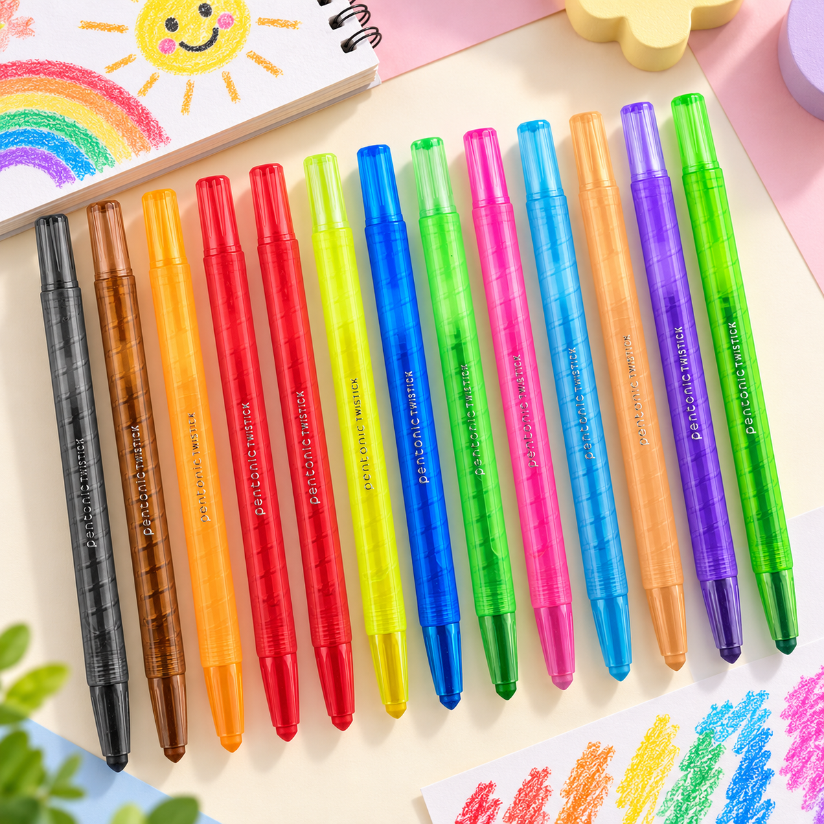 Pentonic Twistick Crayons
